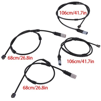 For BMW 328i xDrive 330i 320i 335i M4 Front Rear Brake Pads Wear Sensor (4 Pack) Foto 1 de 4