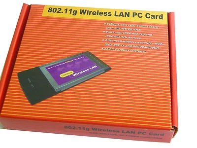  802.11g PCMCIA Wireless Wifi Card for HP Notebook  - Image 1 of 3