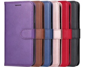 Flip Leather Phone Case for Samsung A15 A16 A23 A35 S25 Ultra S24 Magnet Wallet - Picture 1 of 7