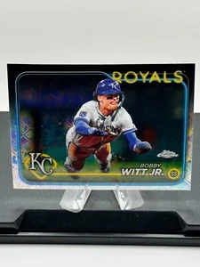 2024 Topps Cromo - #120 Bobby Witt Jr. - Logofractor - Imagen 1 de 2