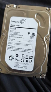 Seagate Barracuda 3TB HDD ST3000DM001 3.5” 7.2K SATA 6Gb/s 64MB Cache HDD - Picture 1 of 1
