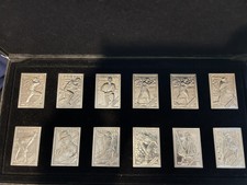 1988 Topps Gallery of Champions Aluminum Baseball Card Replicas Complete Set