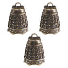  3 Pcs Small Brass Bell Vintage Decor for Home Kids Gifts Decorate