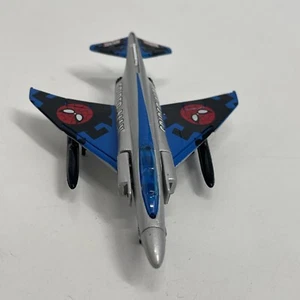 Maisto Marvel Spiderman F-J4 Phantom II Fighter Jet 2004 aereo giocattolo pressofuso - Foto 1 di 5