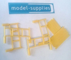 Matchbox reproduction 11D Mercedes yellow plastic scaffold set - Picture 1 of 2