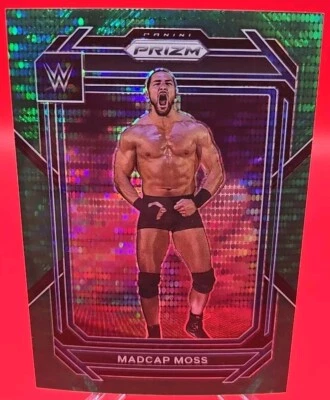 Madcap Moss Disco Green /25 Panini WWE 2023 Prizm Smack Down #178 Fresh Pull 🔥 - Image 1 of 4