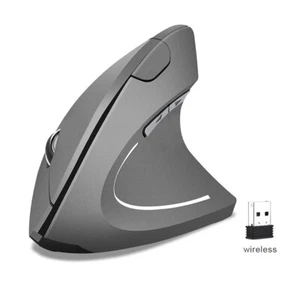 2.4G Wireless Mouse Vertical Mouse Ergonomic Optical 6 Buttons Mause for PC - Picture 1 of 26