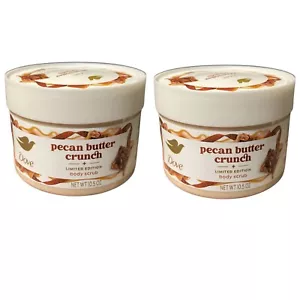 Dove Exfoliating Body Scrub for Women Pecan Butter Crunch All Skin, 10.5 oz X 2 - Picture 1 of 2
