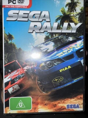 New Sealed SEGA RALLY PC DVD ROM JUEGO SEGA Game Car Racing - Image 1 of 4