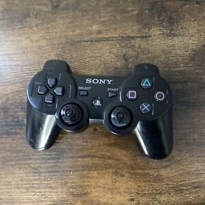 Sony Playstation 3 PS3 Sixaxis DualShock Controller Black OEM Needs Repair