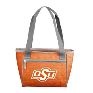 Logo Brands OK State Crosshatch 16 Can Cooler Tote - Picture 1 of 1