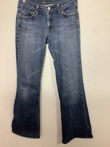 7 / Seven for all Mankind Schlagjeans Damen Gr. 27 Medium Wash 5 Pocket - Bild 1 von 14