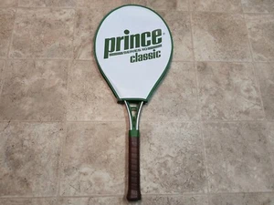 PRINCE CLASSIC Tennis Racquet 4 1/2" wZippered Cover String Prince Nylon Strings - Picture 1 of 8