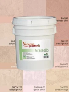 Grassello - by FirmoLux Real Venetian Plaster from Italy (red tone colors) - Picture 1 of 22