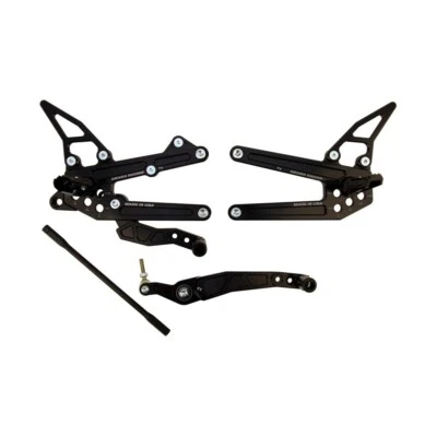 JUEGO TRASERO YAMAHA 2006-2016 YZF-R6 TT ACCIONADO - AJUSTABLE - CAMBIO ESTÁNDAR/GP Foto 1 de 4