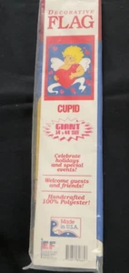 Valentinstag Cupid 34x44 Polyester Dekorative Flagge Banner mit Ärmel - Bild 1 von 2