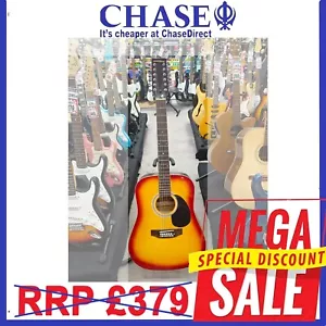 Starfire CSB 12 String Acoustic Guitar in Sunburst- Star fire Acoustic Guitar !! - Picture 1 of 8
