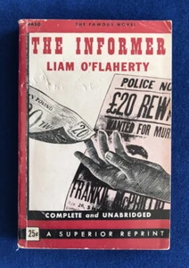 JOHN FORD Movie Tie-in pb THE INFORMER (Superior #M650 1st 1945) Liam O'Flaherty - Picture 1 of 5
