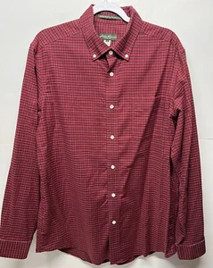 Eddie Bauer Calce Relajado Resistente a las Arrugas/Camisa para Hombre/Grande - Imagen 1 de 7