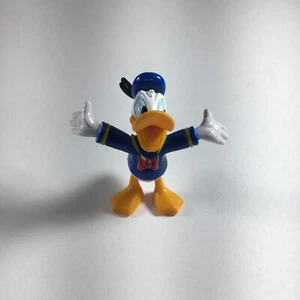 Vintage Walt Disney DONALD DUCK Figure PVC Blue Sailor Suit Cake Topper - Picture 1 of 8