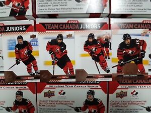 2022 Upper Deck Team Canada Juniors Rose Gold (1-100)  - YOU PICK FROM LIST