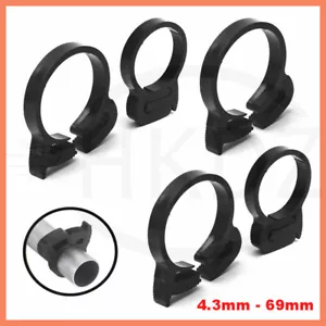 Schnapp Schlauchschelle Kunststoff Schlauchklemmen Kabelschellen 3 -69mm Schwarz - Bild 1 von 13