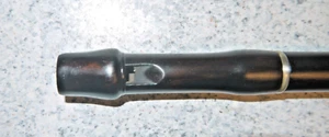 Sehr seltene 6 Loecher Floete aus Grenadil. Keine sichtbare Marke/antik - Bild 1 von 7