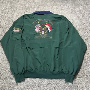 Vintage United States Golf Association Zip Jacket Windbreaker XXL Green PGA - Picture 1 of 10
