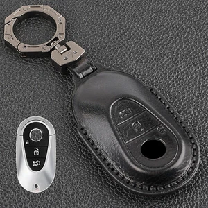 Smart Key Case Fob Remote Cover For Mercedes Benz C S 2023 2022 Chain W223 W206 - Picture 1 of 7