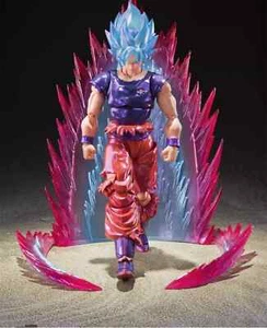 Figura de acción articulada de anime Dragon Ball Z SHF kaiouken Blue Son Goku - Imagen 1 de 24