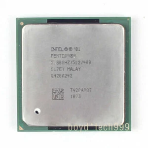 INTEL PENTIUM 4 PROCESSOR 2.8GHZ/512K/400MHZ(SL7EY)Socket 478/N CPU - Imagen 1 de 1