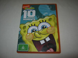 SpongeBob Squarepants - 10 Happiest Moments - Nickelodeon - VGC DVD R4