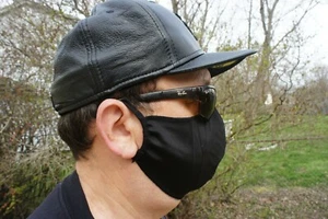 Waschbare wiederverwendbare Gesichtsmaske 3er Pack. Made in Europe. US Verkäufer. - Bild 1 von 3