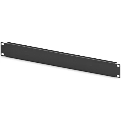 19 Zoll Blende Rackblende 1HE Frontplatte Rackpanel Blindplatte Serverschrank - Bild 1 von 4