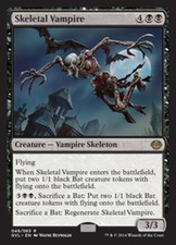 1x Skeletal Vampire NM, English MTG Duel Decks
