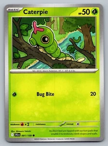 Pokemon TCG Journey Together Caterpie #1 - Picture 1 of 2