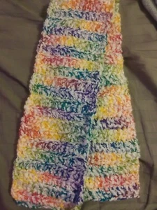 Kinderschal Regenbogen mehrfarbig - Bild 1 von 3