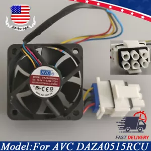Ventilador de refrigeración impermeable para AVC DAZA0515RCU 13.6V 0.20A enchufe de 4 hilos 5015 - Imagen 1 de 8