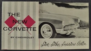 1956 Chevrolet Corvette Brochure Folder Excellent Original 56 Not a Reprint - Picture 1 of 6