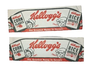 Vintage Kellogg's Factory Papierhüte Druckknopf, Knistern, Knallen! 50er Jahre - Bild 1 von 3