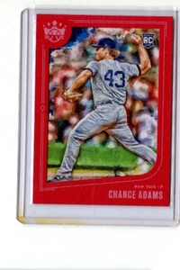 2019 Panini Diamond Kings Chance Adams Red New York Yankees #98 🚀😳💥 Mint - Picture 1 of 2