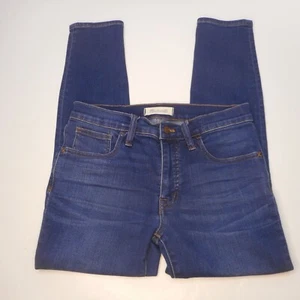 MADEWELL Womens' Roadtripper Skinny Blue Jeans Pants Size 27 - Picture 1 of 11