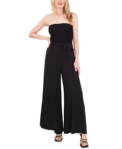 1.state Women Strapless Wide-Leg Jumpsuit Black Size XL 1289 - Picture 1 of 1
