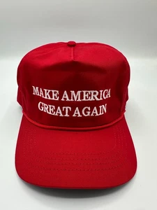 Official Authentic Cali-Fame Make America Great Again 2016 Red Trucker Hat - Picture 1 of 6