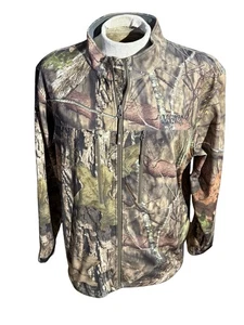 Chaqueta de Caza MidwayUSA Mossy Oak Camuflada Softshell Para Hombre XL Forrada de Vellón - Imagen 1 de 8