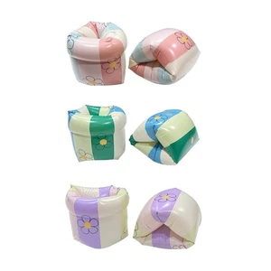 1 Pair Kids Swimming Arm Float Sleeves Water Float - Picture 1 of 21