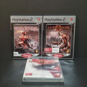God Of War III II & 1 Sony PlayStation 2 3 PS2 PAL Paquete Trilogía Probado En muy buena condición - Imagen 1 de 15