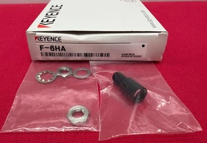 KEYENCE F-6HA F6HA FOCUSING LENSE w/ NUTS & WASHERS - Picture 1 of 4