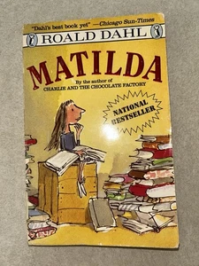 Matilda By Roald Dahl Vintage Copy 1990 Paperback - Imagen 1 de 4