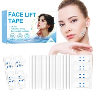 180PCS Neck Tape Lifting Invisible,Face Lift Tape for Makeup V-Shaped Neck Cheek - Picture 1 of 8